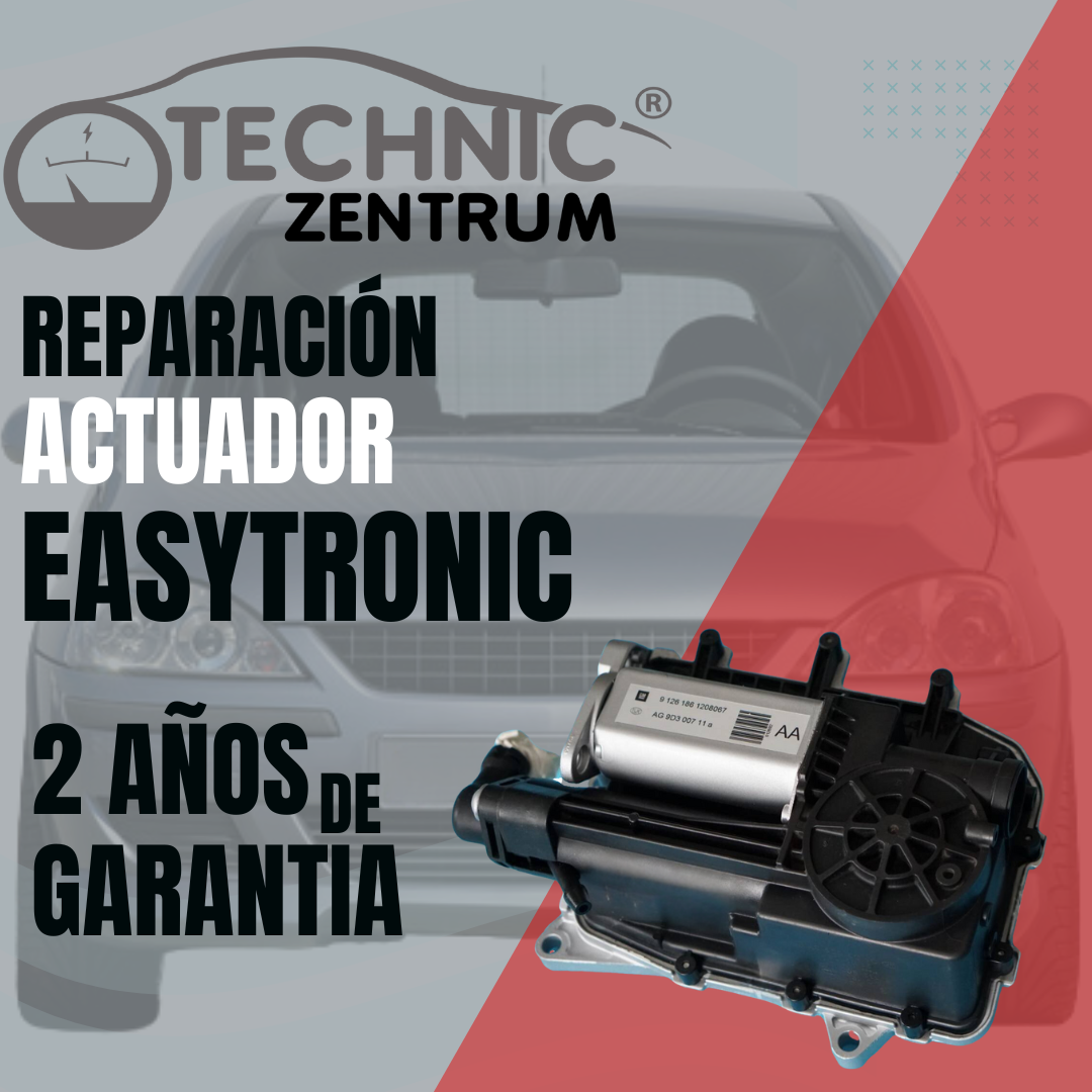 Reparación actuador easytronic